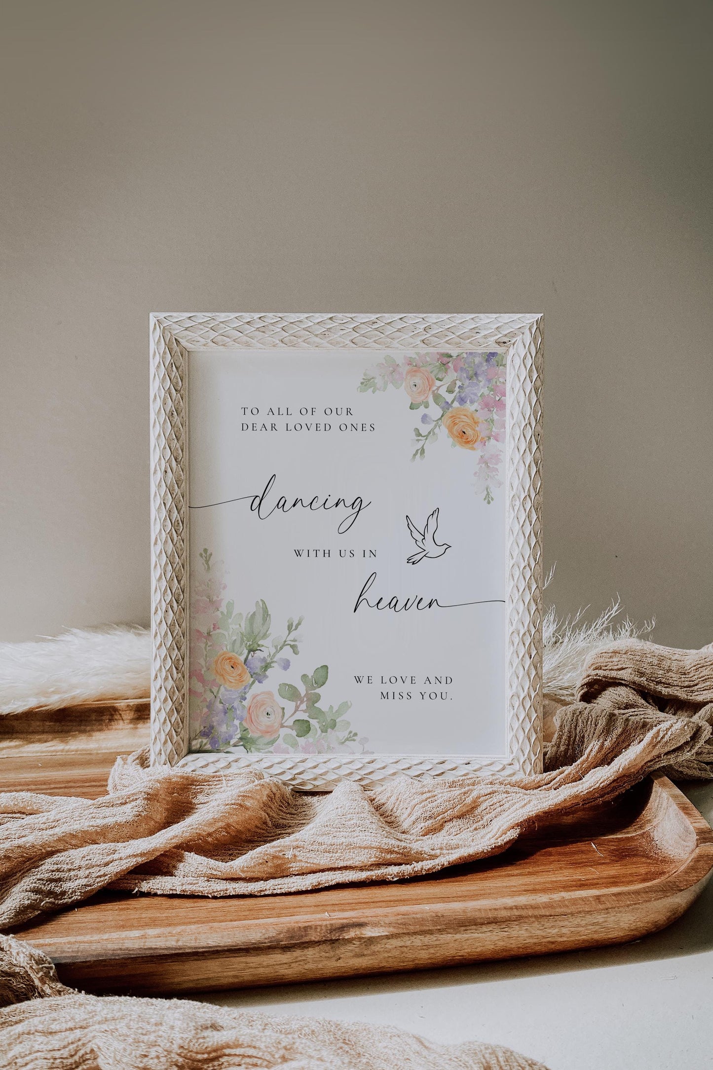 Wedding Memorial Sign