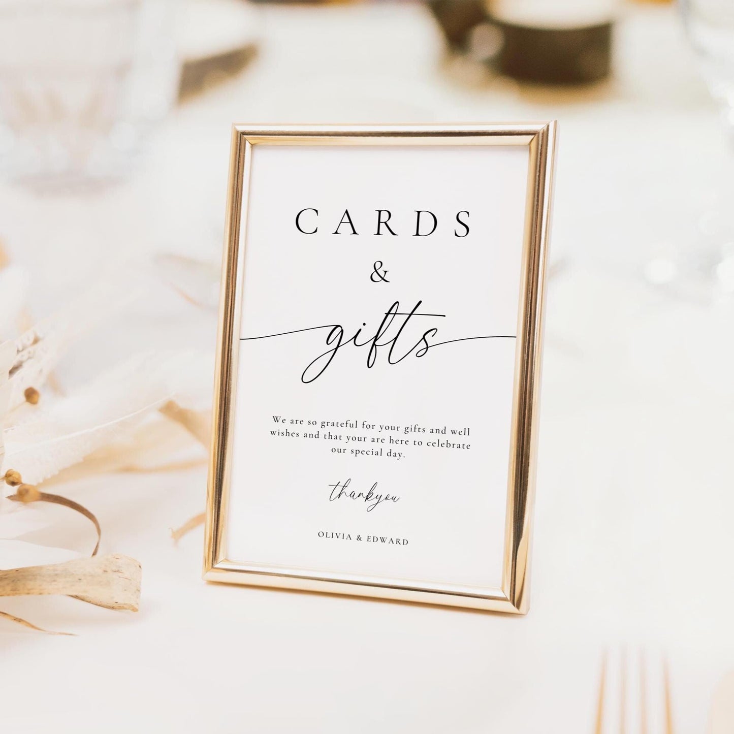 Cards And Gifts Sign