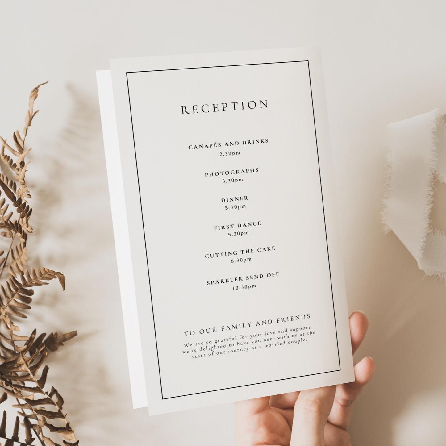 Wedding Program