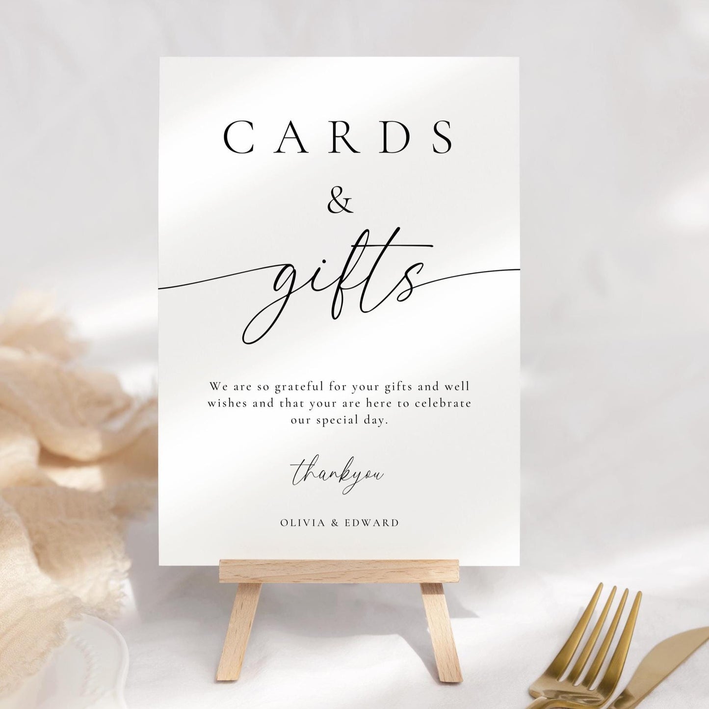 Cards And Gifts Sign