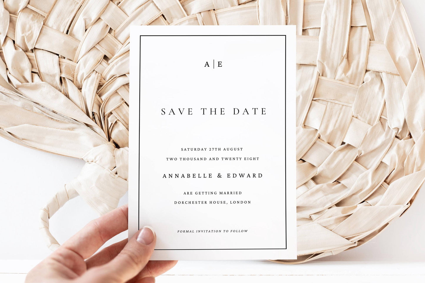 Save The Date Card