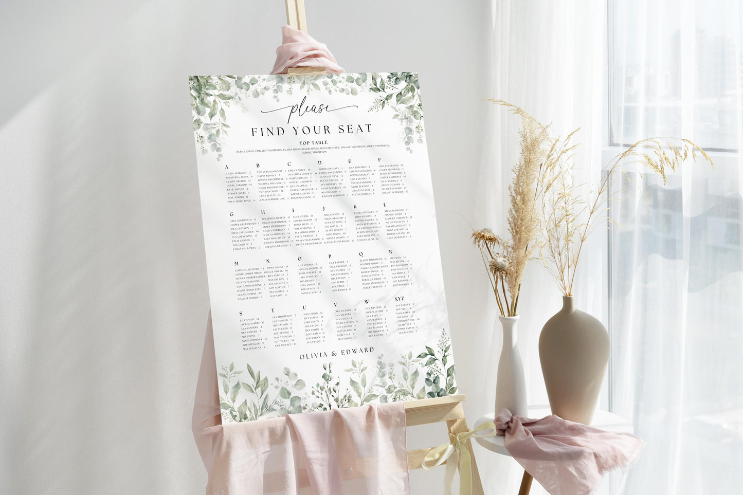 Seating Chart