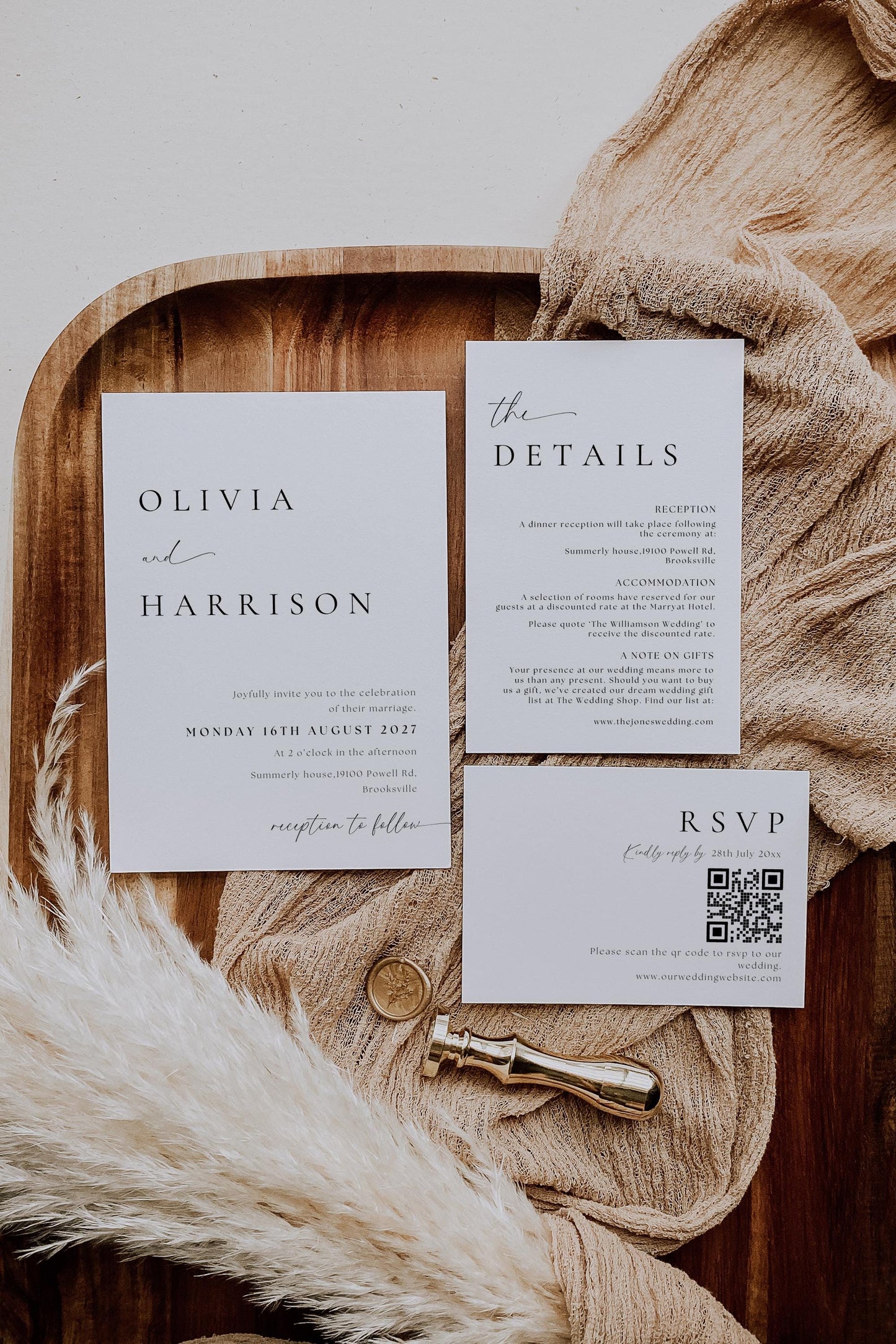 Wedding Invitation Suite
