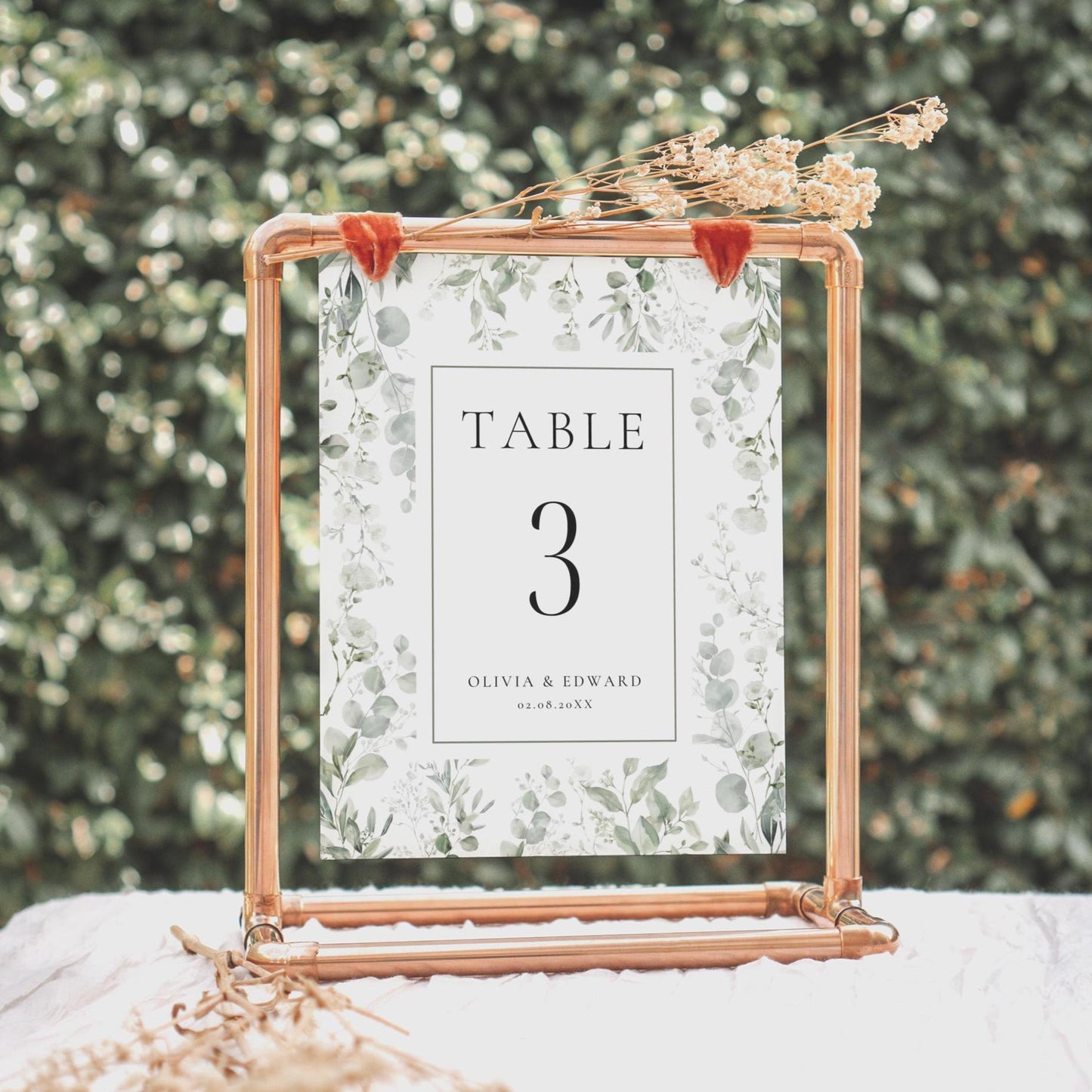 Table Numbers