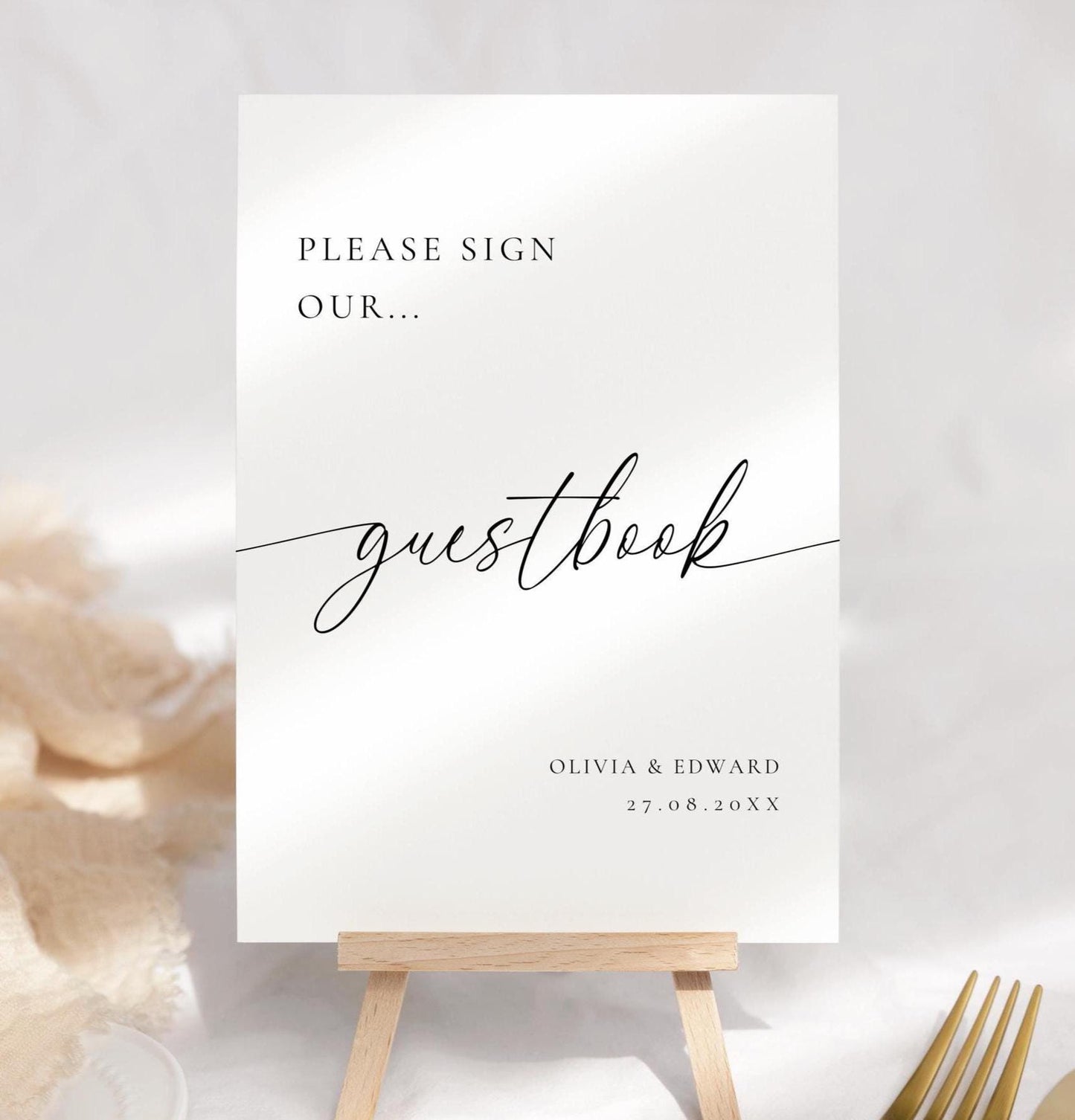 Wedding Guestbook Sign