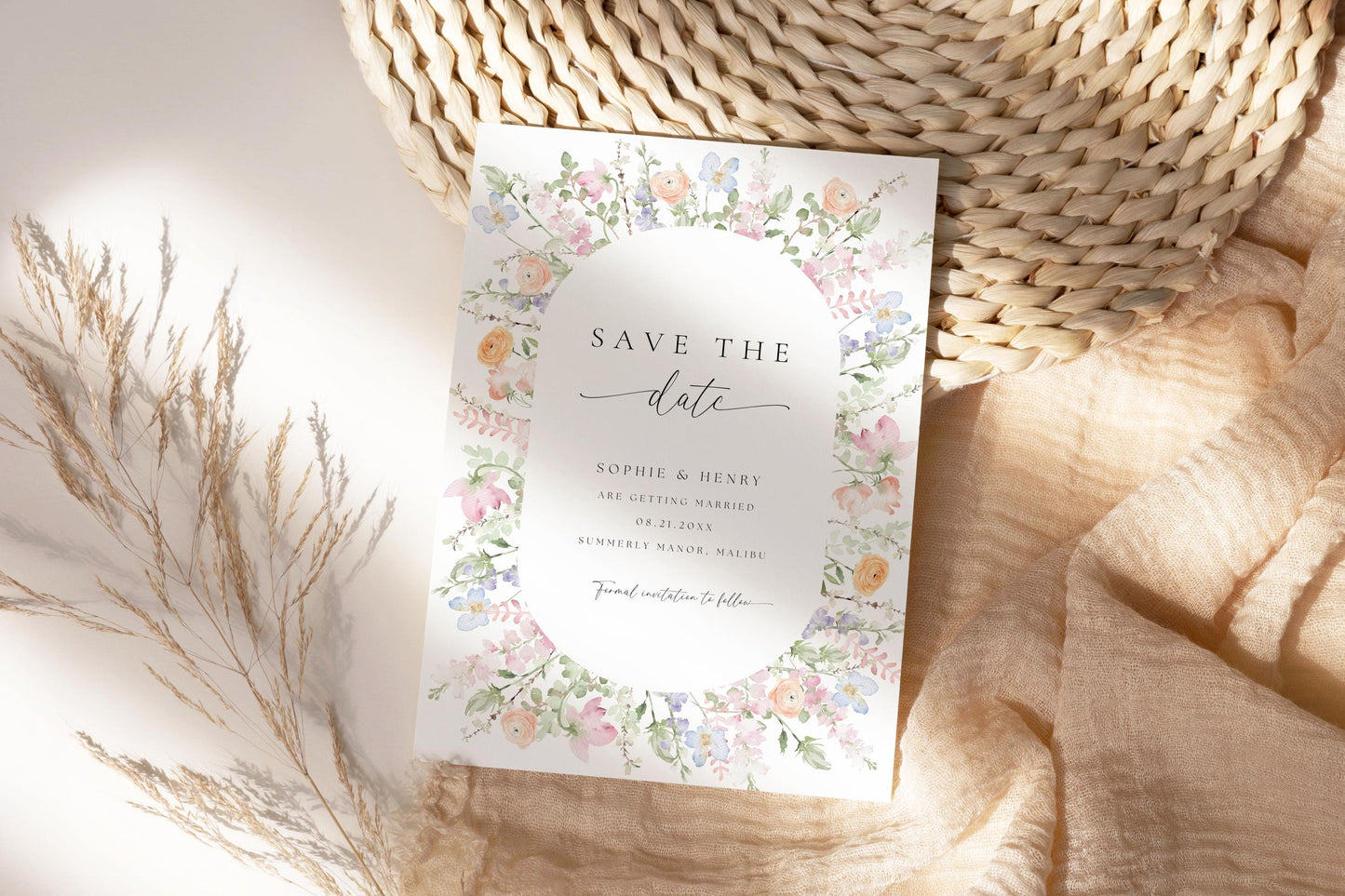 Save the Date Photo Card