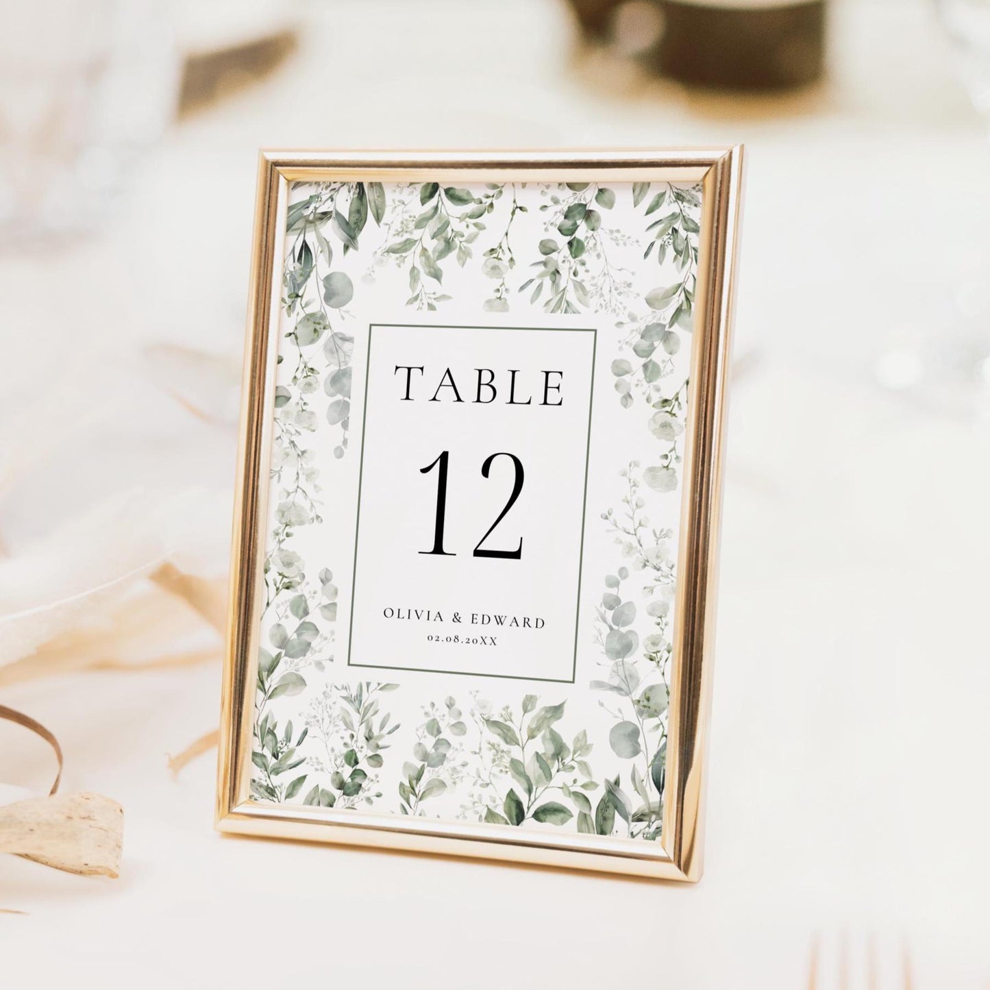 Table Numbers