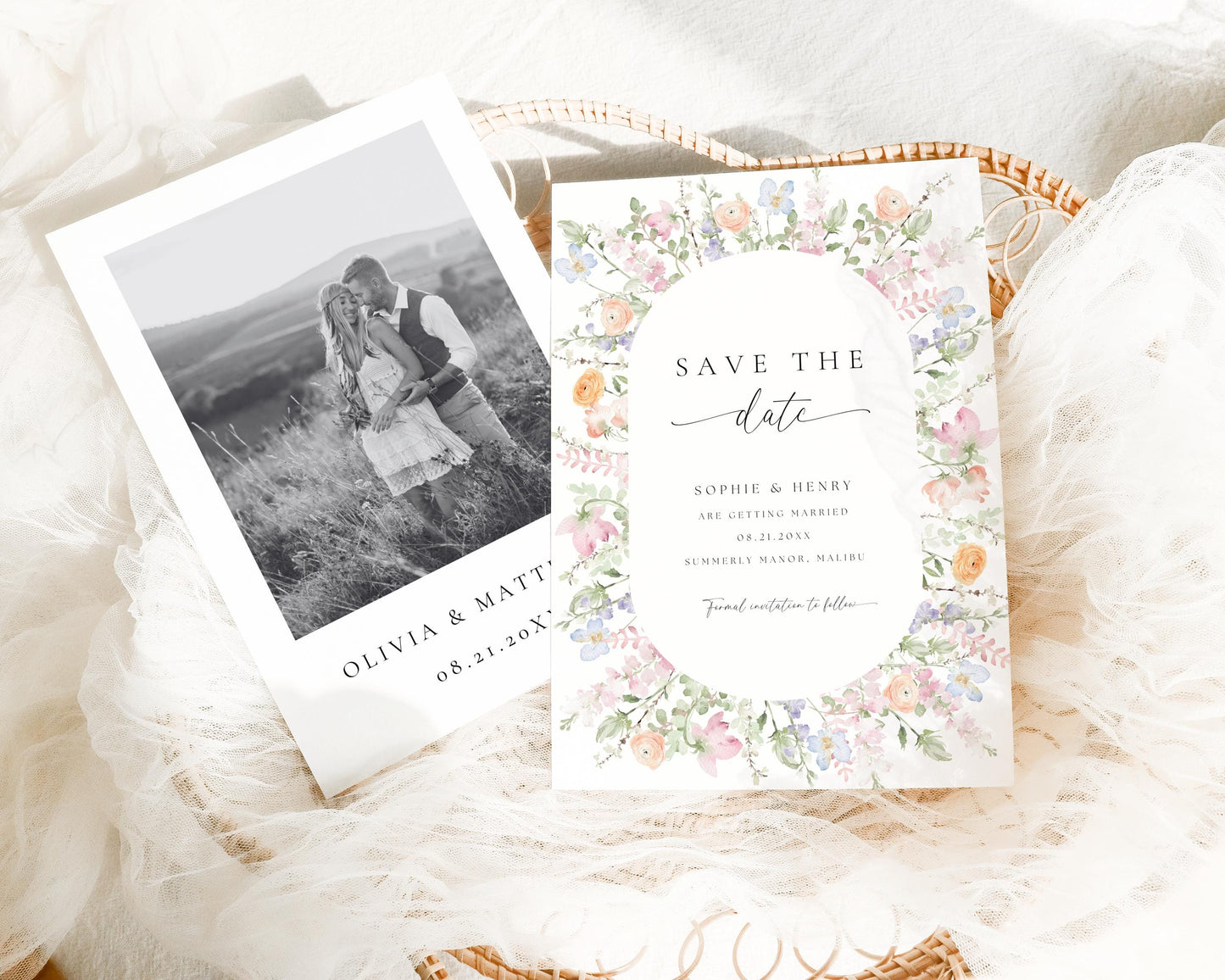 Save the Date Photo Card