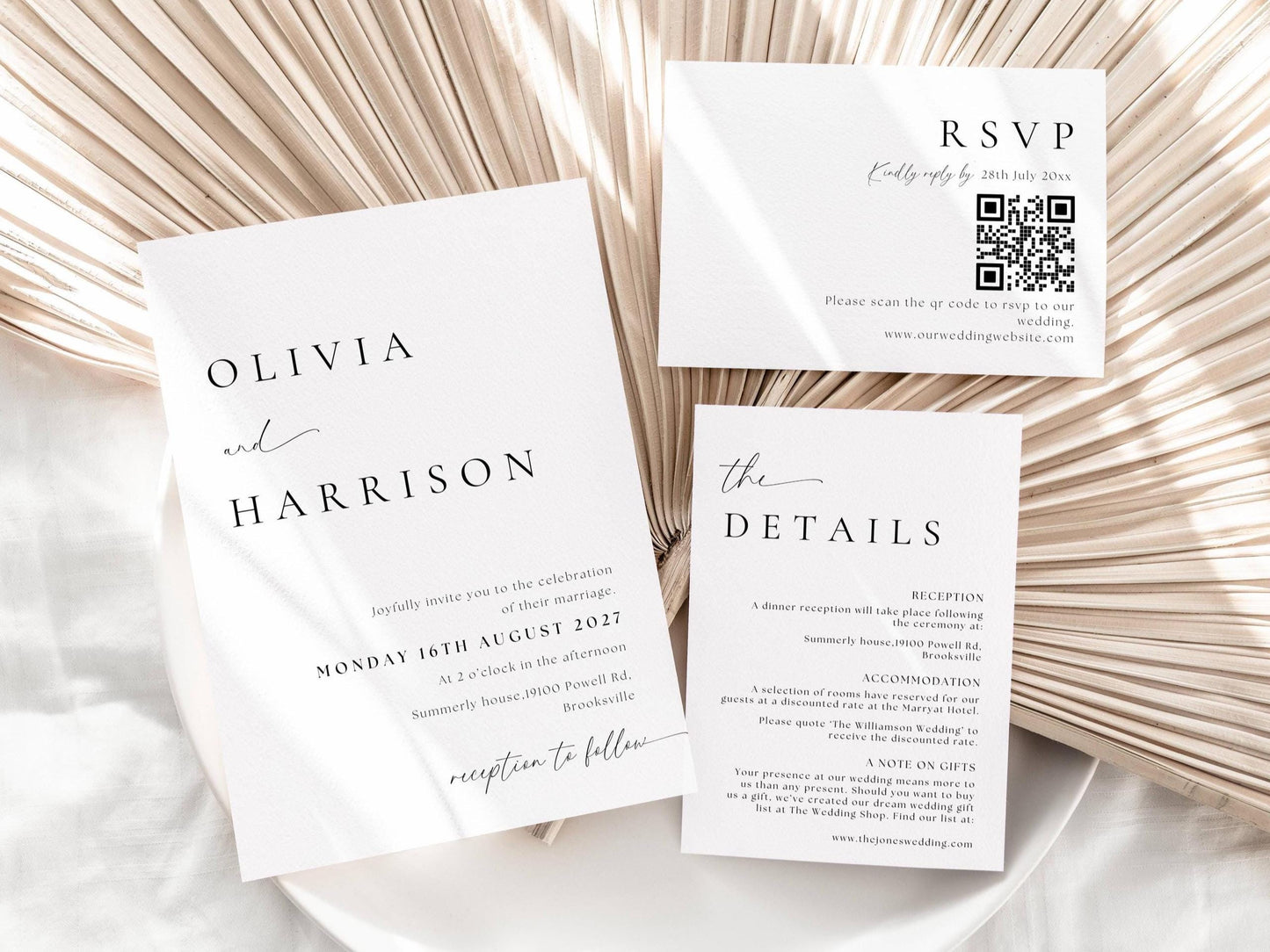 Wedding Invitation Suite