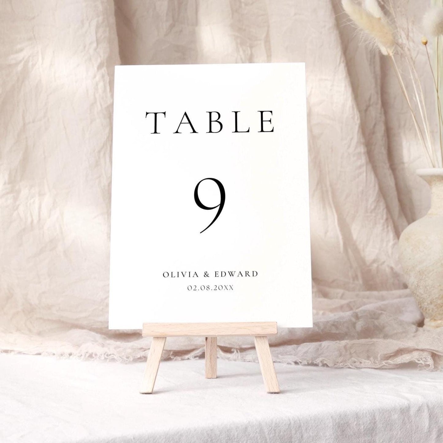 Table Numbers