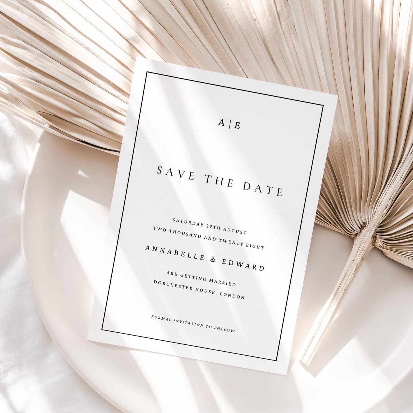 Save The Date Card