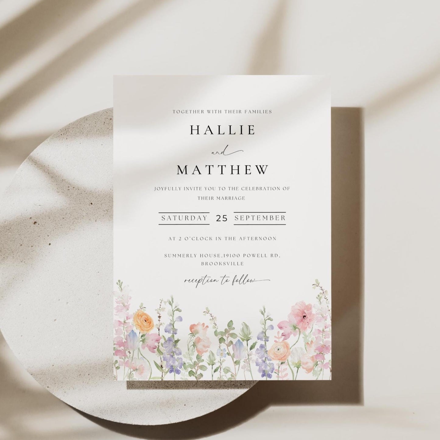 Single Invitation