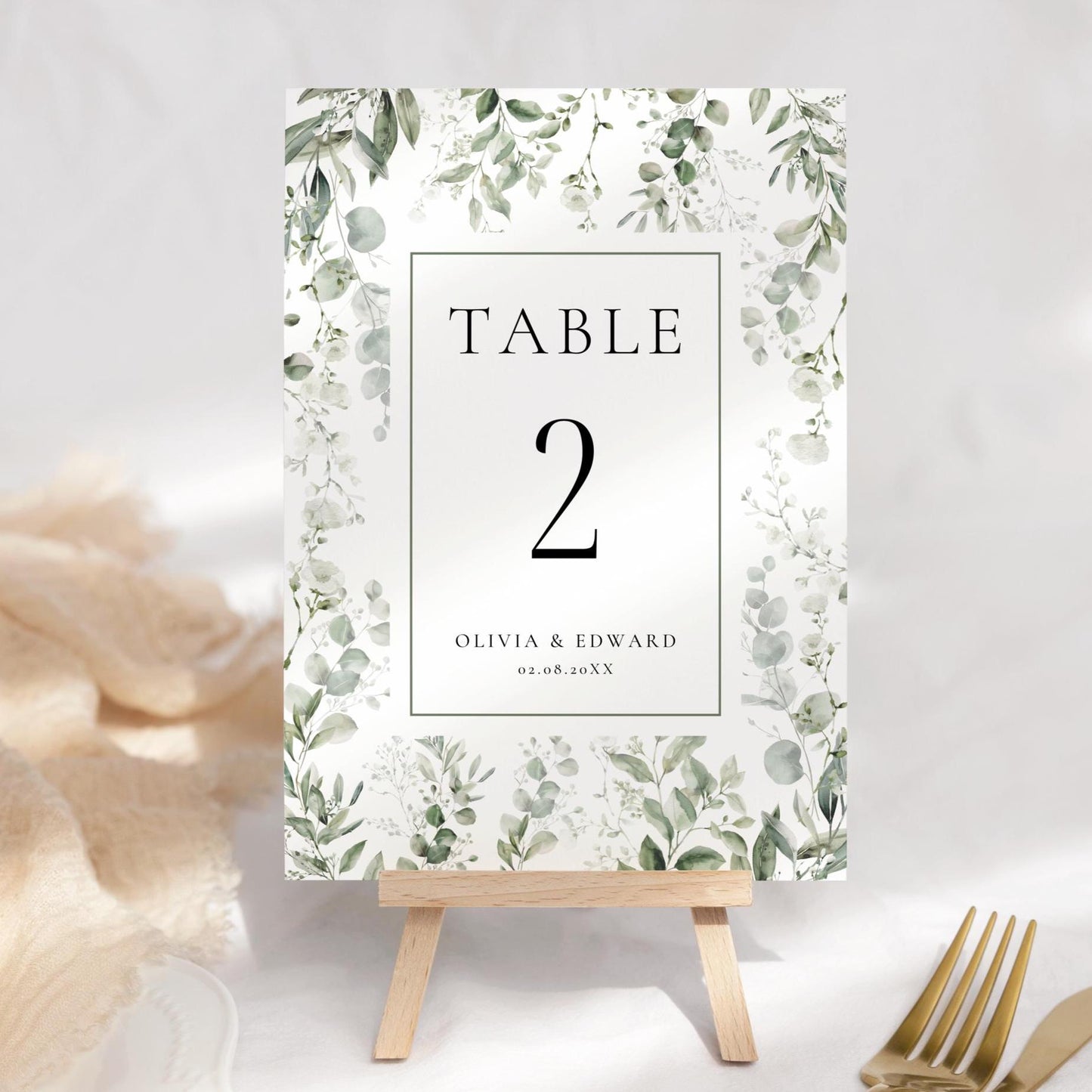 Table Numbers