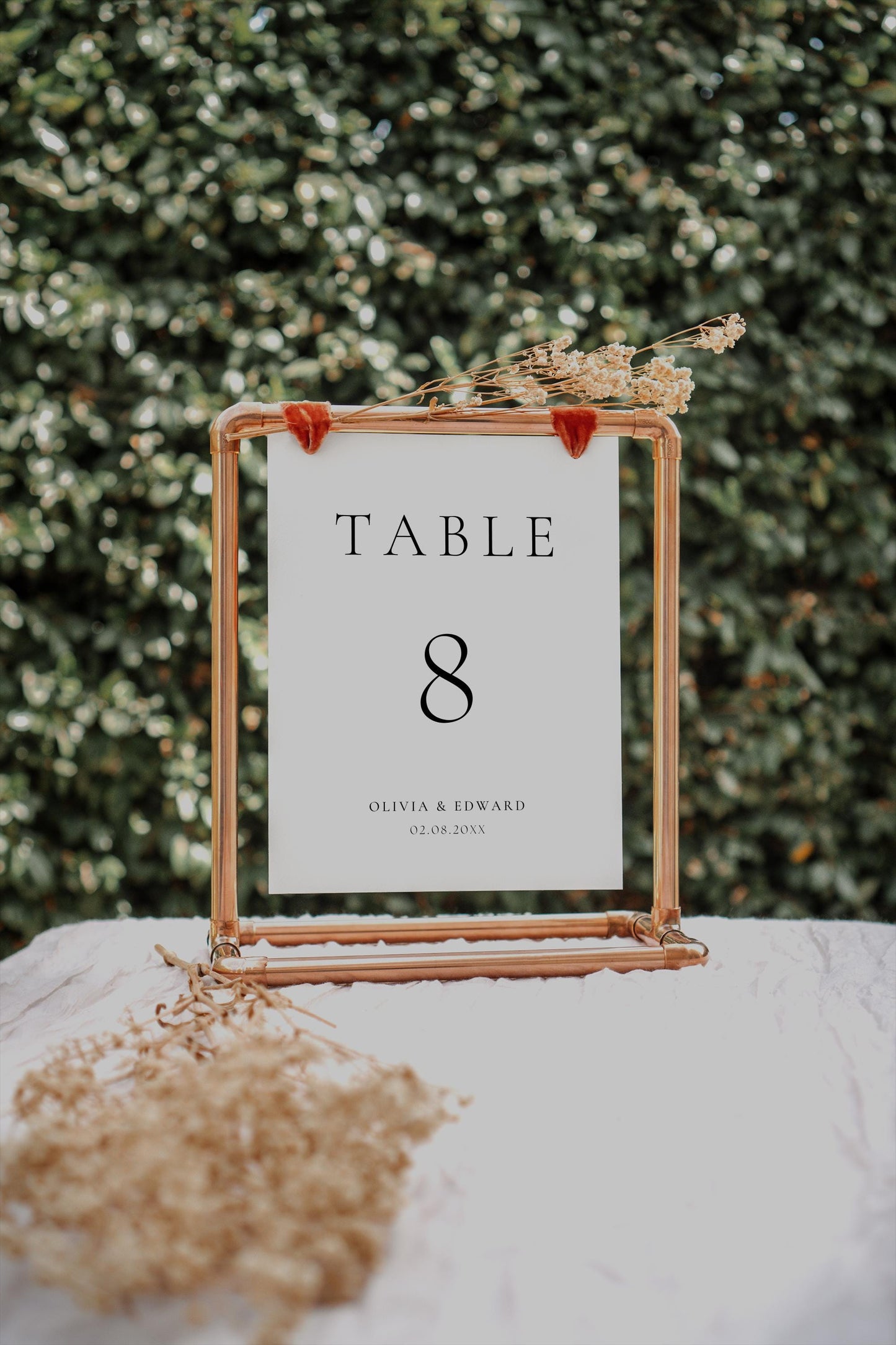 Table Numbers