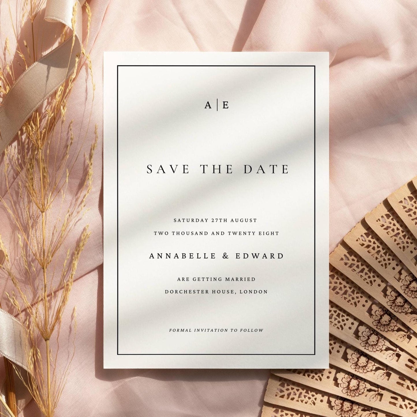 Save The Date Card
