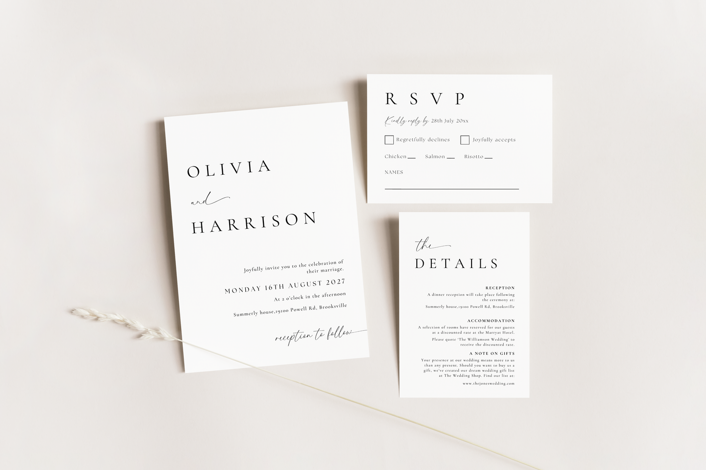 Invitation Suite