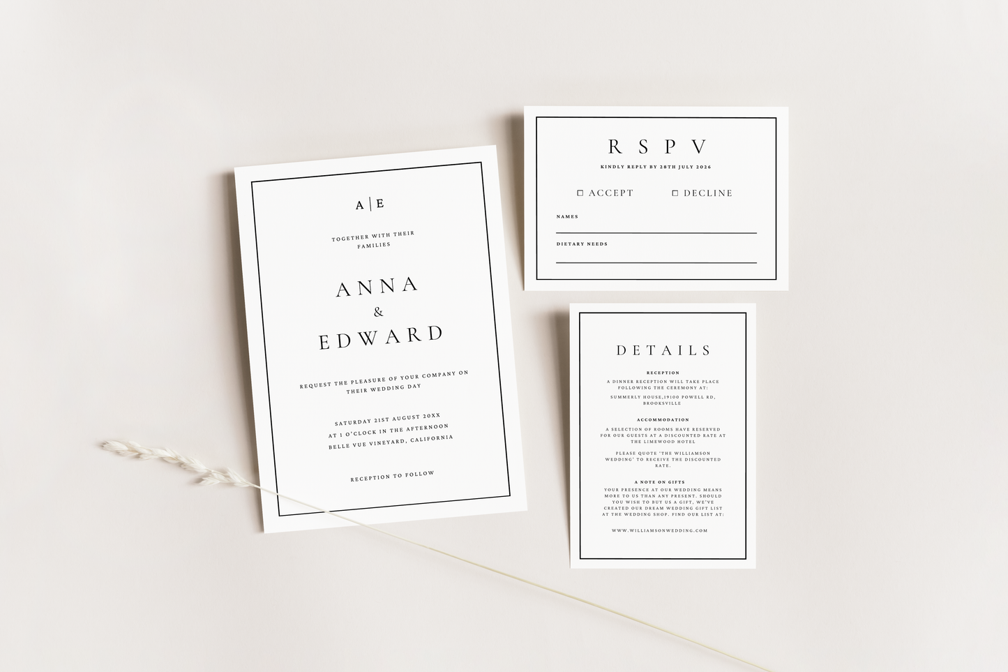 Invitation Suite