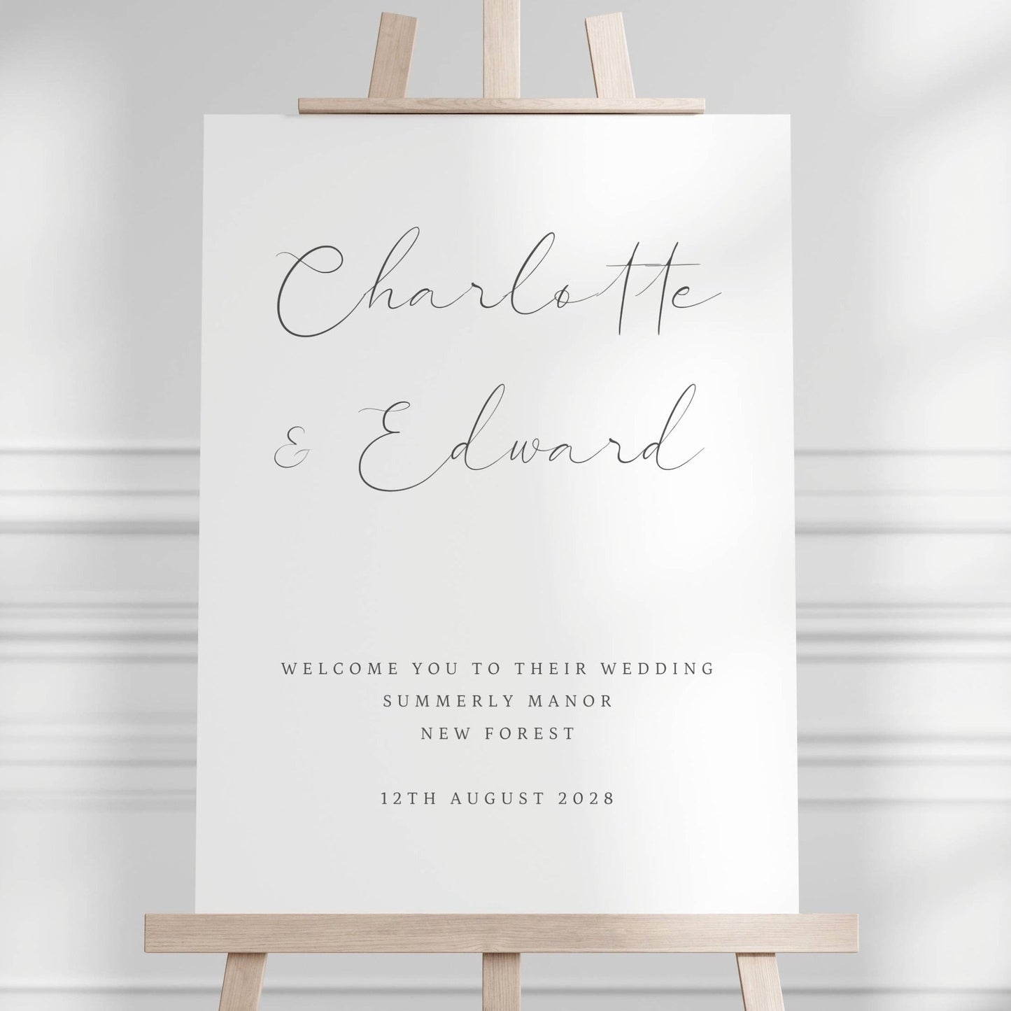 Wedding Welcome Sign
