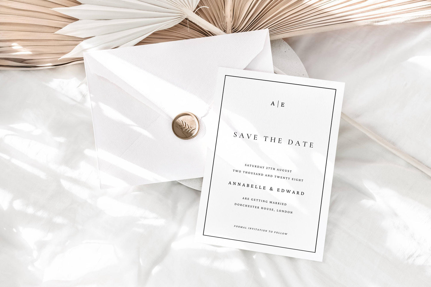 Save The Date Card
