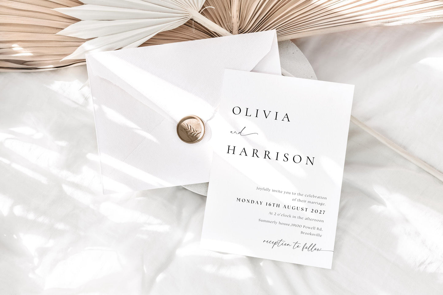 Wedding Invitation Suite
