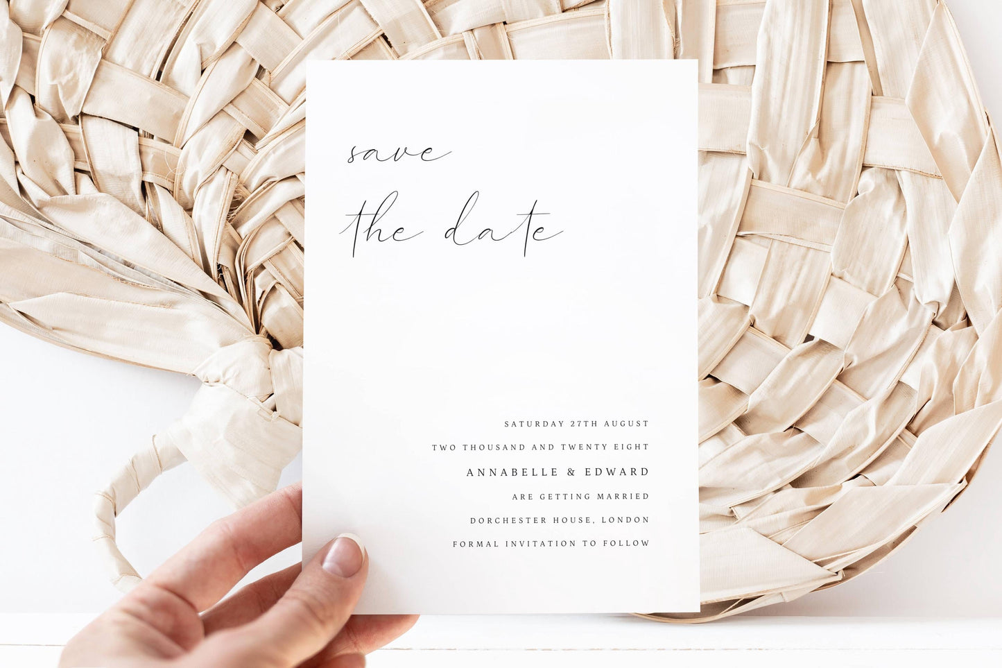 Save The Date Card