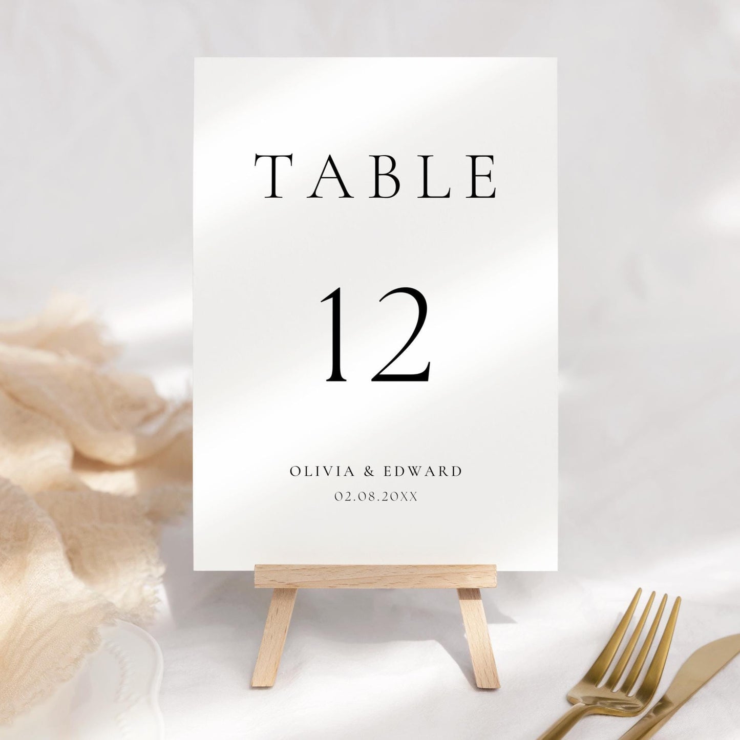 Table Numbers
