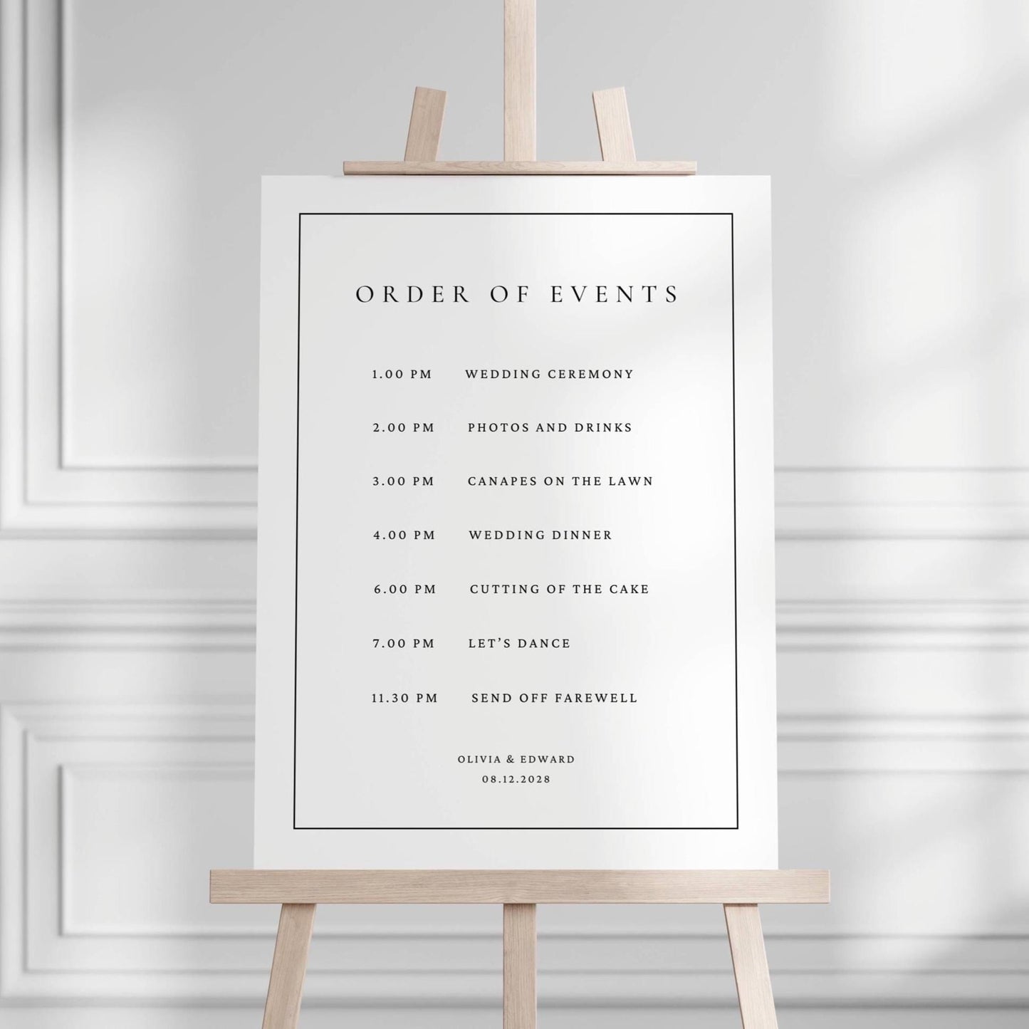 Order of Events