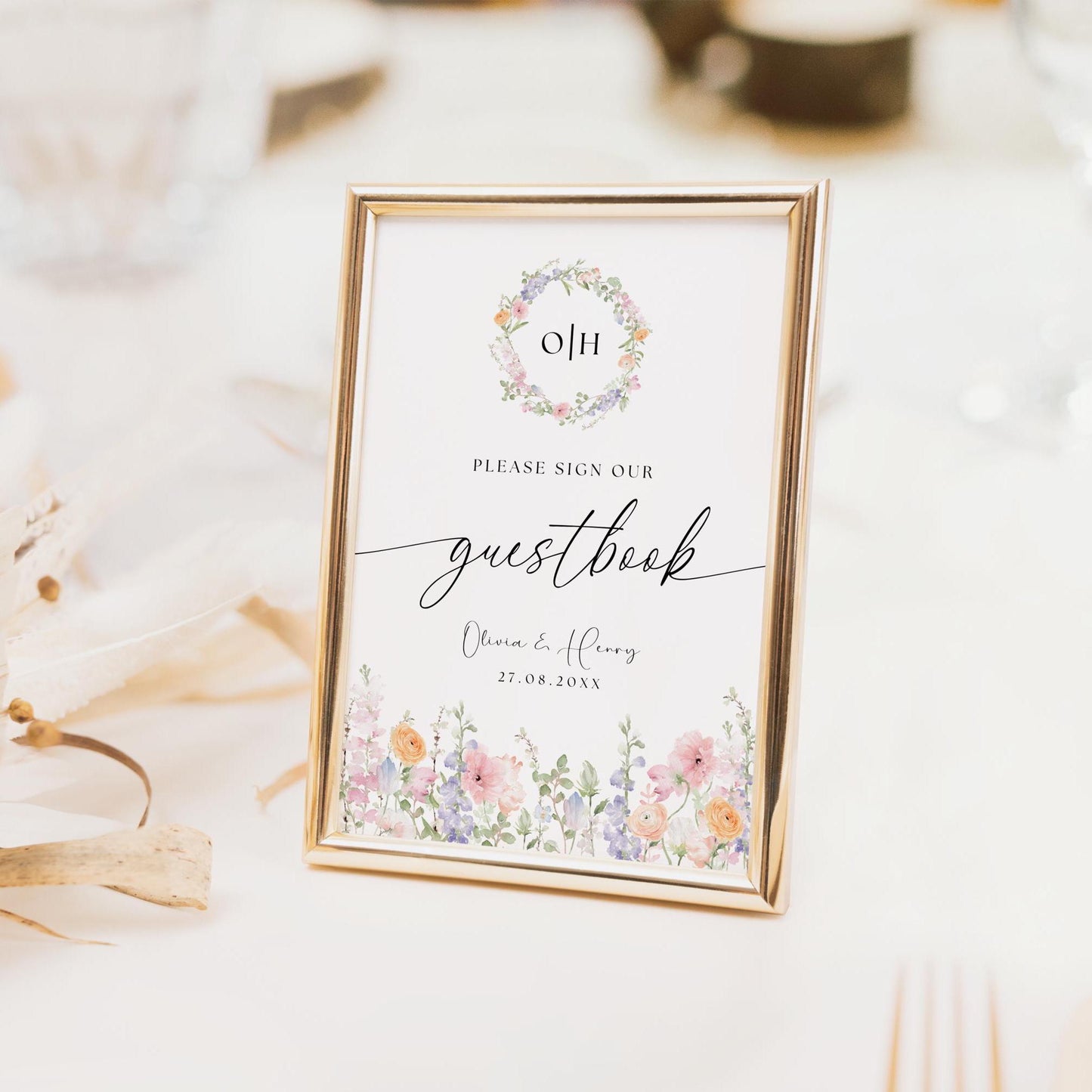 Wedding Guestbook Sign