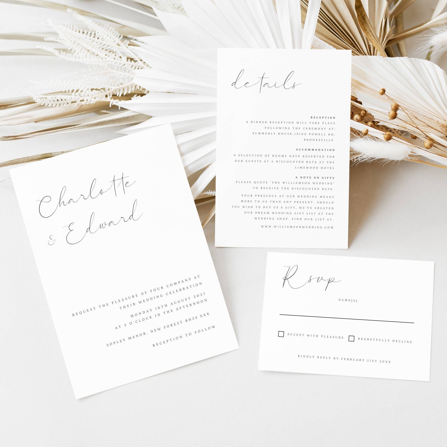 Invitation Suite